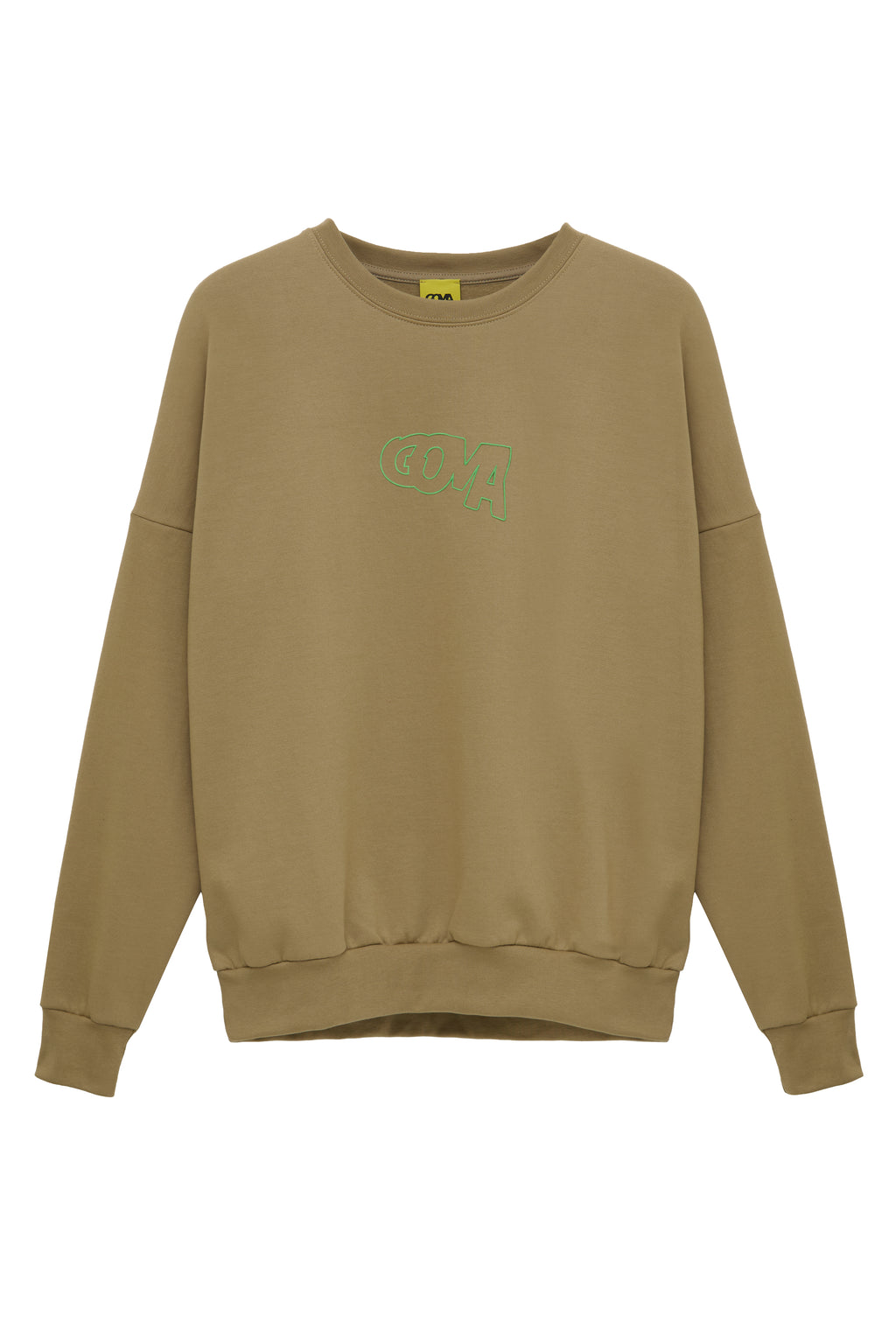 Overlapped Logo Crewneck